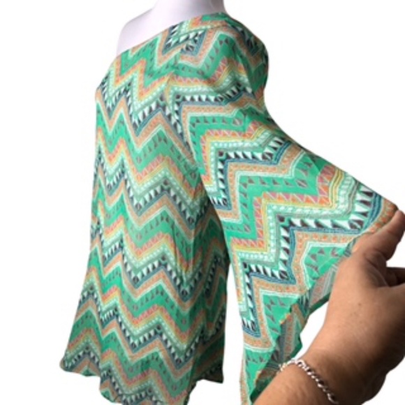 NWT Point One Arm Abstract Print Fully Lined Tunic/Dress Size L - Picture 4 of 7